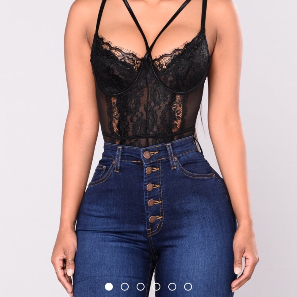 Fashion nova lace teddy body suits